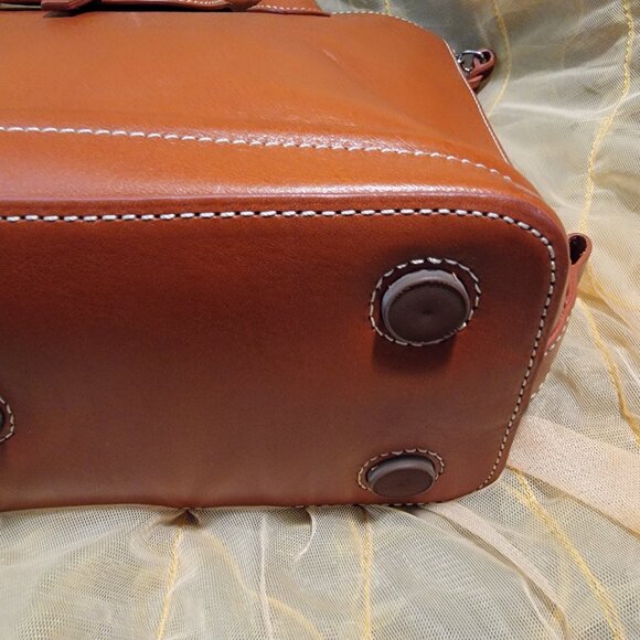 Dooney & Bourke Tan Satchel - Picture 4 of 14